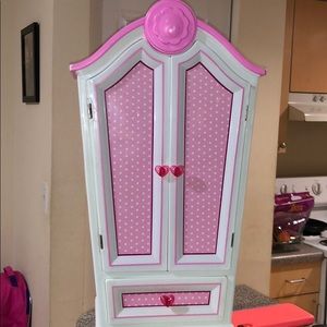 Doll clothes closet
